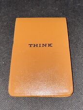 Usado, Antigo IBM Think Bloco de Notas Thinkpad Bloco de Papel de Bolso Notebook com Papel Anos 1960 comprar usado  Enviando para Brazil