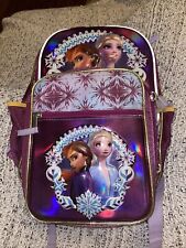 Disney 3D Frozen II Elsa 16 "Roxo Mochila Destacável Saco de almoço isolado  comprar usado  Enviando para Brazil