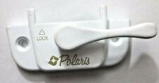Polaris White Diecast Pivot Window 1 Sash Lock w/ Lugs 2-1/16" Centers 7/16" SB for sale  Shipping to South Africa