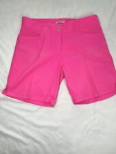 Bermuda de golfe Adidas casual feminina tamanho 8 rosa neon tênis pickleball 1600 comprar usado  Enviando para Brazil