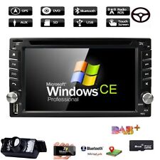 Câmera traseira e GPS duplo 2*din rádio estéreo para carro CD DVD player Bluetooth com mapa comprar usado  Enviando para Brazil