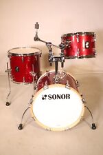 Kit de bateria Sonor AQX Jazz 3 peças conjunto Red Moon Sparkle comprar usado  Enviando para Brazil