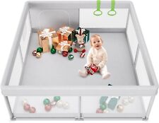 Baby Playpen 47x47inch Extra Large Playpen for Babies and Toddlers Small Baby for sale  Shipping to South Africa