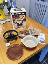 Creuset chocolate fondue for sale  PORTSMOUTH