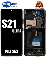SAMSUNG S21 ULTRA G998 Display SOFT OLED Originale LCD Touch Schermo Frame Nero na sprzedaż  Wysyłka do Poland
