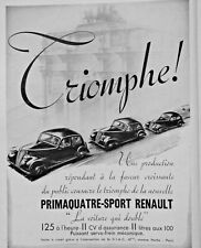 Publicité presse 1939 d'occasion  Longueil-Sainte-Marie