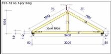 Pasquill roof trusses for sale  GLASGOW