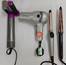 Hair Stylers x4 Hairdryer, Tongs, Hot air Styler, Wand E40 O811 for sale  Shipping to South Africa