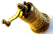 Vintage Ornate Antique Brass Coffee Grinder, houshold item for sale  Shipping to South Africa