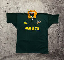 Canterbury Rugby Jersey Men South Africa Springboks 2005-2006 Championship Sz L for sale  Shipping to South Africa