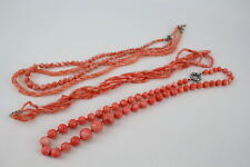 coral beads for sale  LEEDS