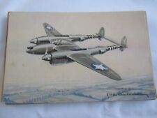 Usado, ANCIENNE CARTE POSTALE MILITAIRE AIR (DESSIN AVION LIGHTNING ) segunda mano  Embacar hacia Mexico