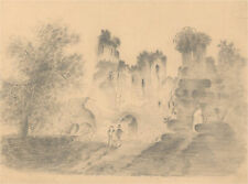 Used, Catherine Board - Early 19th Century Graphite Drawing, The Grave Diggers for sale  Shipping to South Africa