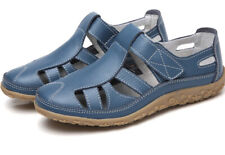 Usado, Sapatos femininos gladiador couro azul tamanho 9 médio comprar usado  Enviando para Brazil