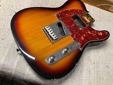Telecaster Guitar Sunburst Body Partialy Loaded. Clean Condition, used for sale  Shipping to South Africa
