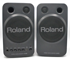 Roland PR-Model MA-8 Stereo Micro Studio Monitors Speakers  - TESTED! for sale  Shipping to South Africa