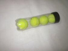 tennis ball 4 in nos old used usable condition in plastic tub for sale  Shipping to South Africa