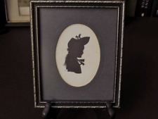 Vintage framed silhouette for sale  UK