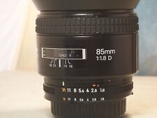 nikon AF nikkor 85mm f 1.8 D Lens for sale  Shipping to South Africa