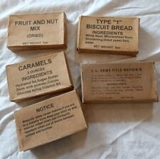 Ww2 rations various for sale  GLOUCESTER