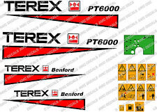 Terex benford pt6000 for sale  ROSS-ON-WYE