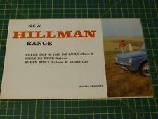 Hillman range 1965 for sale  BANBURY