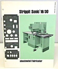 Strippit sonic sheetmetal for sale  BARNET