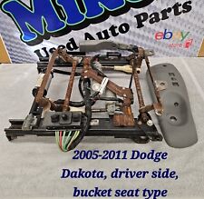 2005-2011 Dodge Dakota Driver Power Seat Track Bucket Seat Type comprar usado  Enviando para Brazil