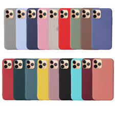 Capa silicone à prova de choque colorida Pro Max XS X XR para iPhone 11 12 13 14 15, usado comprar usado  Enviando para Brazil