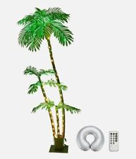 Spurgehom 6FT Lighted Palm Trees Outdoor Christmas Trees for Decorations..., used for sale  Shipping to South Africa