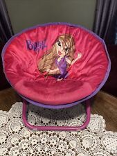 Rara silla plegable para niños Bratz Crown Kids púrpura rosa MGA segunda mano  Embacar hacia Argentina