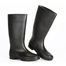 Saxon Mens Rubber Gumboots Heavy Duty Outdoor Boots Waterproof Knee-High Wellies, used for sale  Shipping to South Africa