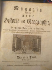 Magazin für die neue Historie und Geographie, 1768 Spanien Madrit, Granada na sprzedaż  PL