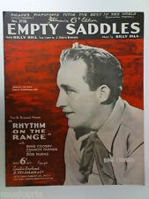 Songsheet empty saddles for sale  CARNFORTH