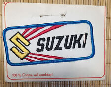 Suzuki aufnäher vintage gebraucht kaufen  Schwetzingen