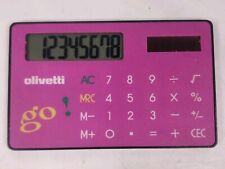 Olivetti calcolatrice solare usato  Due Carrare