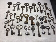 Lote antigo/antigo 38 chaves esqueleto barril aberto e sólido encontre 1 3/8 - 3”, usado comprar usado  Enviando para Brazil