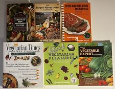 Lot vegetarian cookbooks for sale  Redford