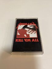 Cinta de casete Metallica Kill 'Em All 1983 MEGAFORCE de colección rock metal MUY BUENA segunda mano  Embacar hacia Argentina