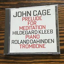 John Cage: Meditação Prelúdio para Piano - Hildegard Kleeb; Roland Dahinden - a.. comprar usado  Enviando para Brazil