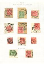 CARIMBOS POSTAIS DA IRLANDA 20 selos 1912- KG5 ANEL DUPLO CANCELA NEWTOWNARDS NENAGH etc, usado comprar usado  Enviando para Brazil