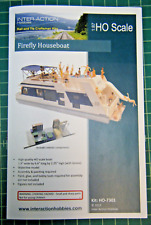 1/87 HO Firefly Houseboat Party Boat Waterline Model Kit Assembly Required for sale  Shipping to South Africa