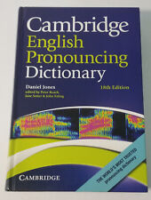 Dicionário de Pronúncia Cambridge Inglês por Daniel Jones (2011, Capa Dura) comprar usado  Enviando para Brazil