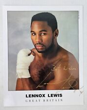Boxing legend lennox for sale  Ireland