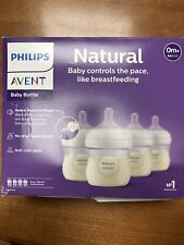 Used, Philips Avent Natural Baby Bottle w/ Natural Response Nipple 4oz Missing 1 Top for sale  Shipping to South Africa