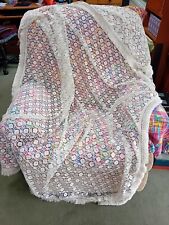 Lace throw tasselled for sale  SITTINGBOURNE