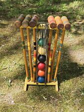 Vintage wooden croquet for sale  Suffolk