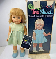 Muñeca vintage Ideal Toys Goody dos zapatos 19" caminante de batería 1965 caja original, usado segunda mano  Embacar hacia Argentina