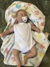 Boneca bebê renascida 21 em bebê recém-nascido realista menino com corpo macio e cabeça de silicone, usado comprar usado  Enviando para Brazil