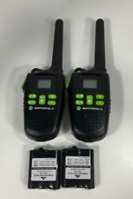 Lote de 2 radios Motorola MD200R Talkabout 20 millas bidireccionales 22 canales funciona segunda mano  Embacar hacia Argentina